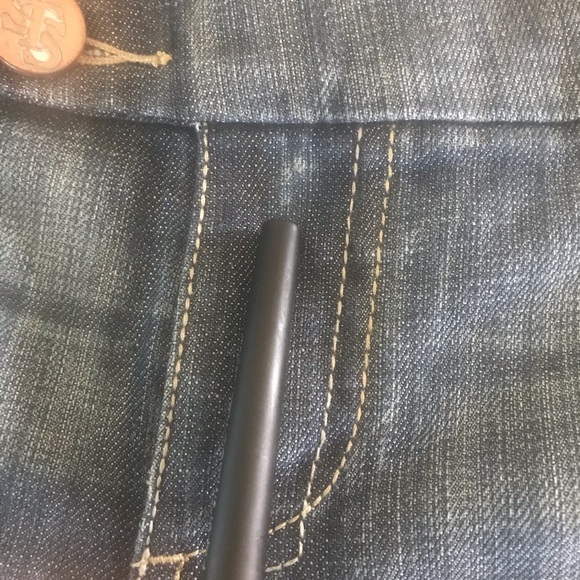 See Thru Soul Denim Cuff Shorts vintage wash - Picture 5 of 5